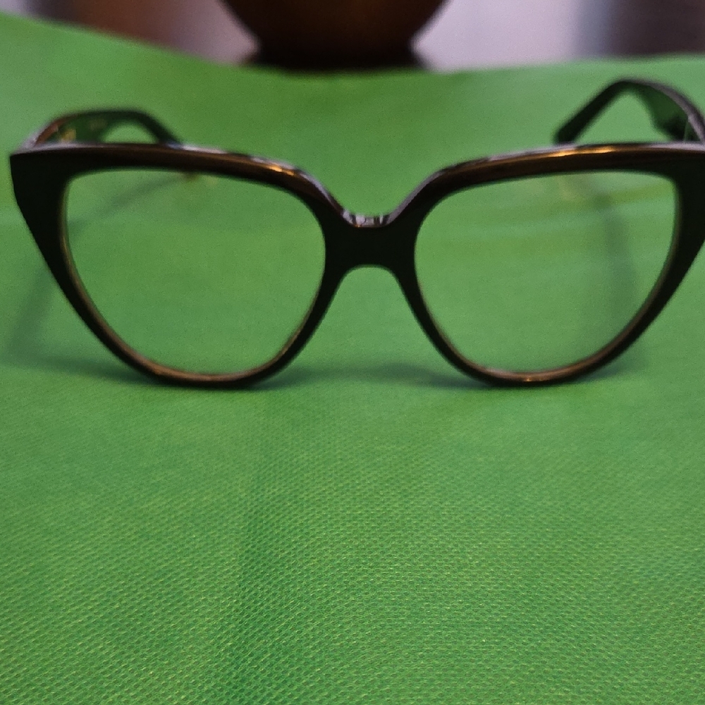 Balenciaga Black Cat-Eye Glasses